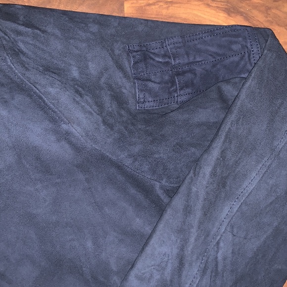 New Polo Ralph Lauren Goat Suede Aviator Bomber Jacket - Picture 5 of 7